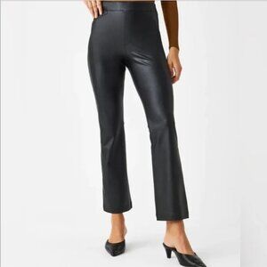 Spanx Leather-like Kick Flare Pant